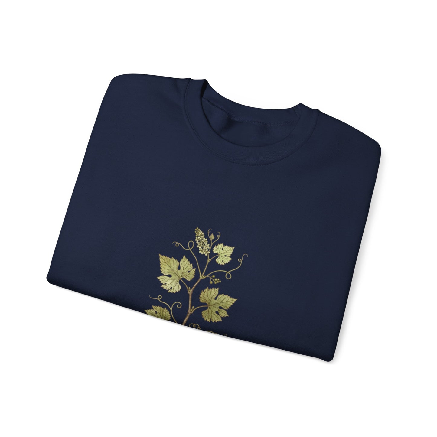 Herbarium Botanical Specimen Sweatshirt | vintage plant sheet, labeled flora art