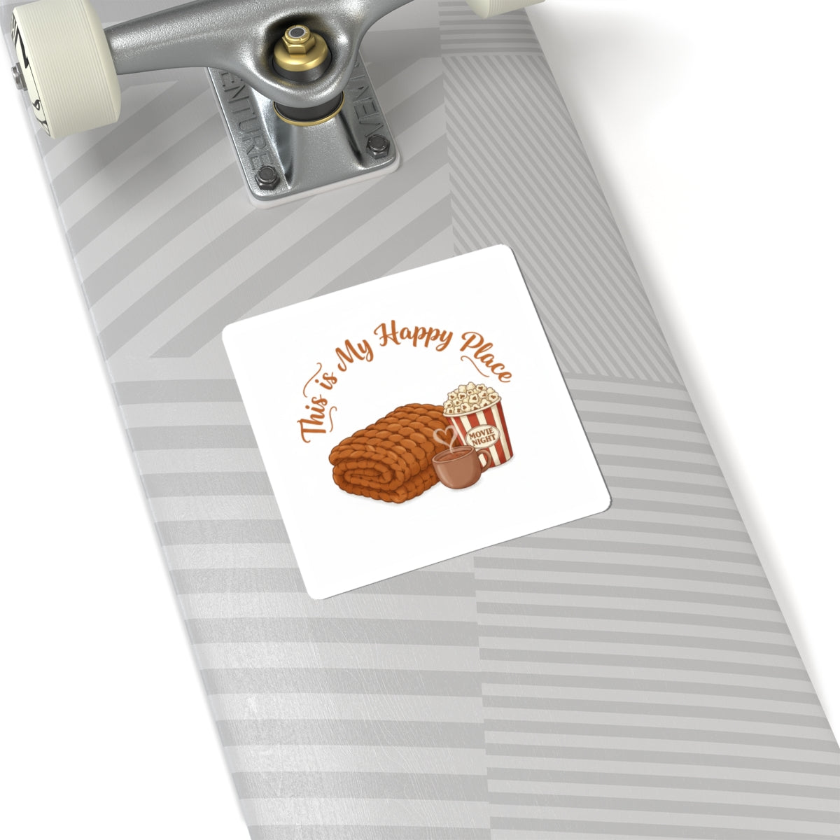 This Is My Happy Place Sticker | Cozy Night Art, Hygge Vibes