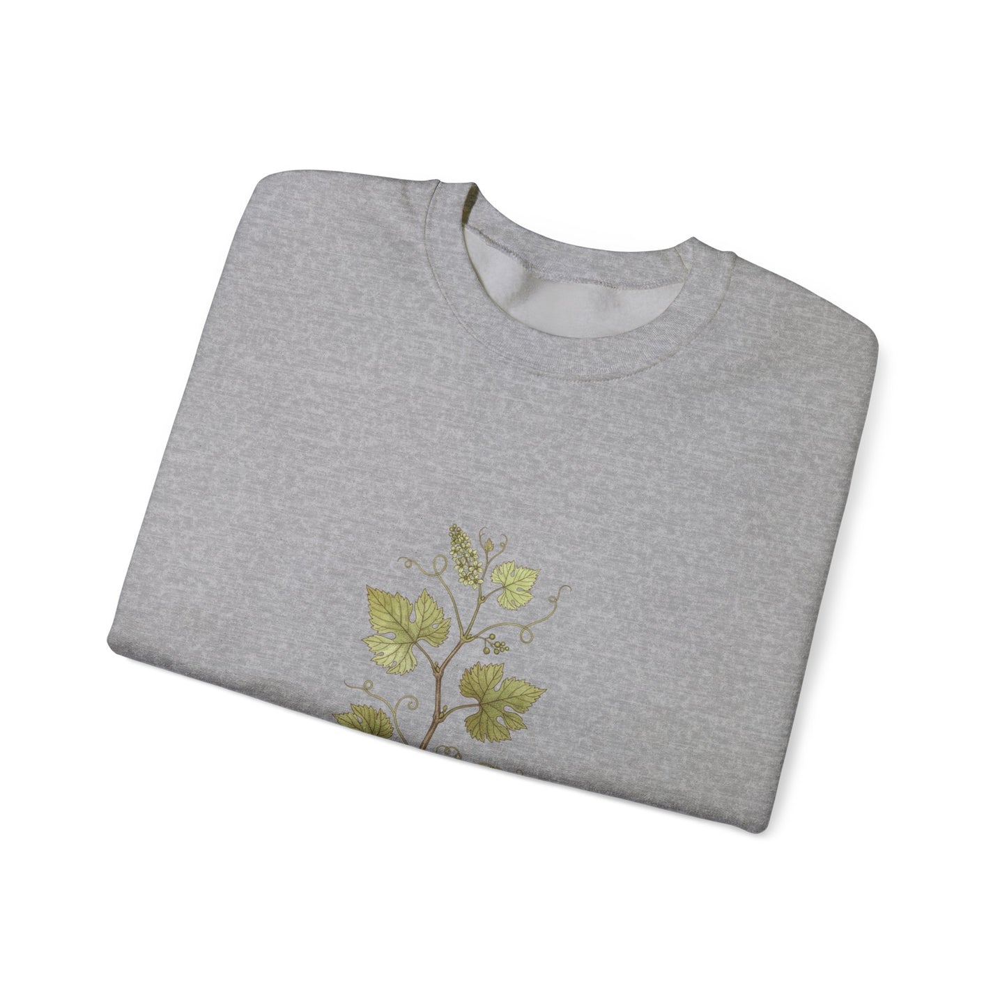 Herbarium Botanical Specimen Sweatshirt | vintage plant sheet, labeled flora art